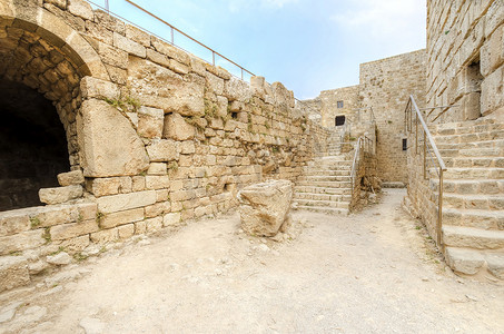 黎巴嫩国徽摄影照片_十字军城堡，比布鲁斯，黎巴嫩