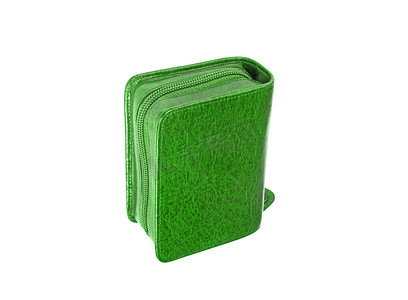 二手绿色笔筒盒