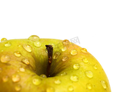 苹果表面有水珠