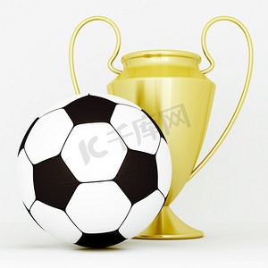 金杯和足球