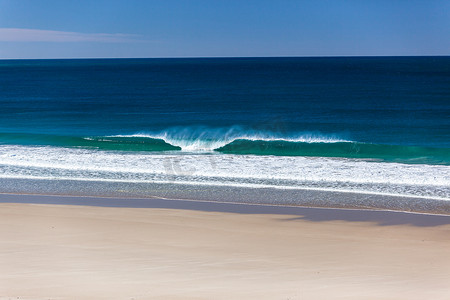 海滩 海洋 Horizo​​n 海浪 风景