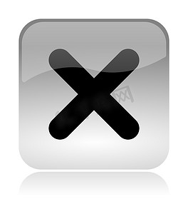 x删除图标摄影照片_交叉，取消选中，Web 界面图标