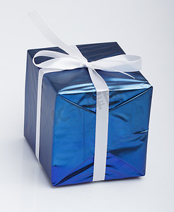 蓝色礼盒