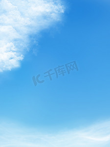 秋天气候摄影照片_蓝天被白云覆盖