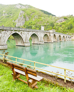 波斯尼亚和黑塞哥维那维谢格拉德德里纳河大桥