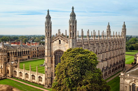 英语思维导图小报摄影照片_剑桥大学国王学院