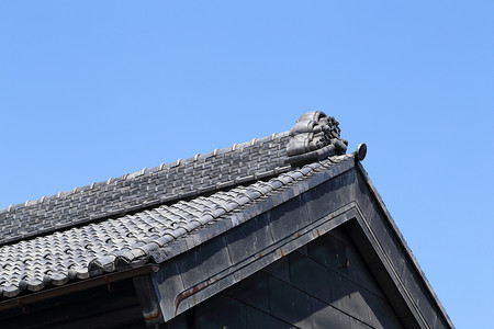 传统日式屋顶