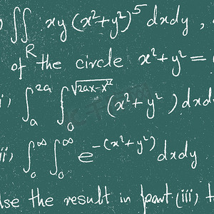 数学课程背景摄影照片_数学背景