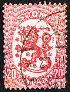 邮票芬兰 1920 年芬兰共和国国徽