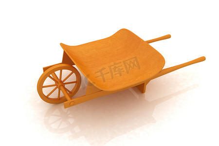 木制独轮车