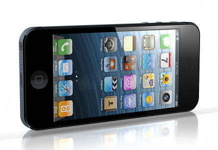 iphone界面图标摄影照片_新iPhone 5