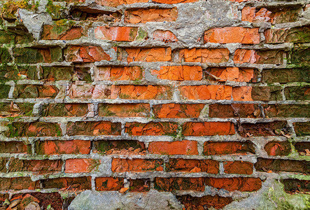 线条城市摄影照片_Grunge 旧砖墙