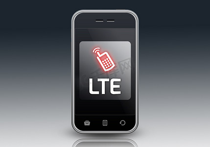 先进海报摄影照片_智能手机 LTE