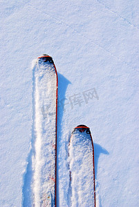 粉雪滑雪