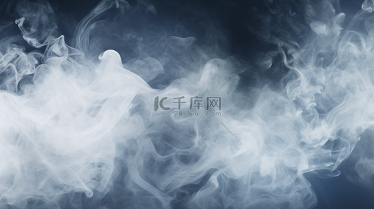 风吹树叶动画背景图片_密集蓬松的白烟和雾在透明的PNG背景上，抽象烟云运动模糊不清，机器吹出的干冰飞舞在空气中，产生飘散效果，呈现出纹理。