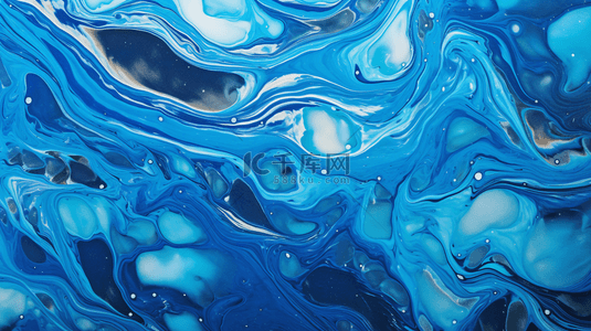 液体大理石涂料纹理背景，流体画抽象纹理，强烈的色彩混合壁纸。