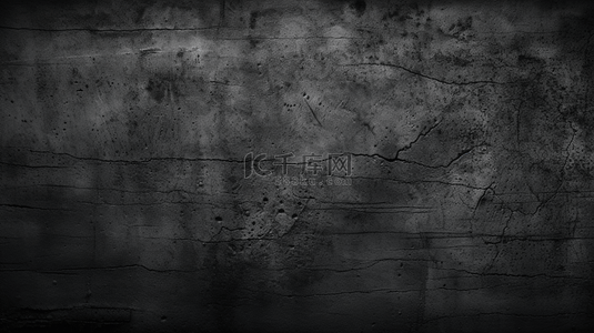 墙面上的石头背景图片_一间空荡的房间上的黑色纹理墙面