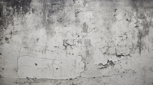 破旧的白色自然水泥或石材老纹理复古图案墙的背景