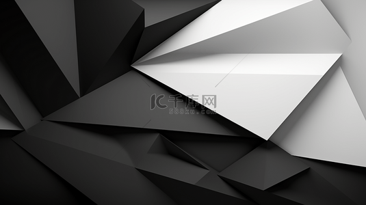 现代剪纸背景图片_抽象背景现代剪纸黑色颜色。