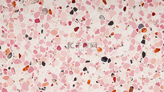 意大利元素背景图片_现代抽象模板意大利经典地板的粉绿色纹理的水磨石矢量背景