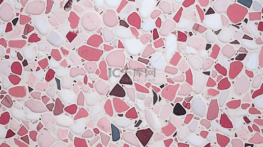意大利元素背景图片_意大利经典地板的粉绿色纹理的水磨石现代抽象模板矢量背景
