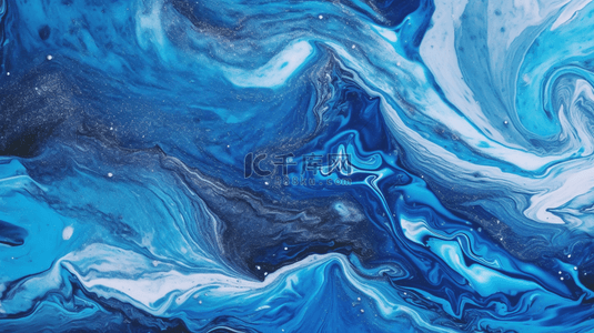 液体大理石漆质地背景流体绘画抽象质地浓郁的色彩混合墙纸。