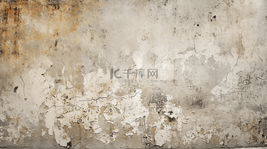 背景开裂背景图片_天然水泥或石头老纹理的灰脏白色背景，作为复古图案墙。概念性的墙布条，具有磨砂、材质或者建筑感。