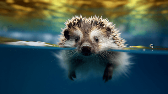 一种在水体中游泳的小动物