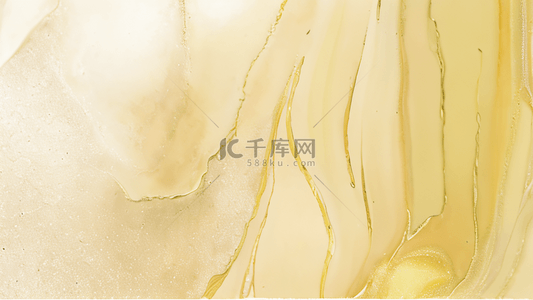 时尚大理石抽象流体彩墨黄金粉纹理