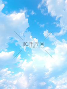 素材背景背景图片_蓝天白云天空素材背景13