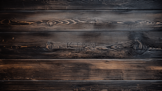 深色木材纹理背景图片_乌木背景炭黑，木质复古阁楼质感黑色。