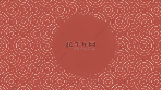 国风无缝背景图片_中国风传统古典复古红色无缝图案纹理