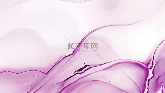 时尚大理石抽象流体紫金粉彩墨纹理
