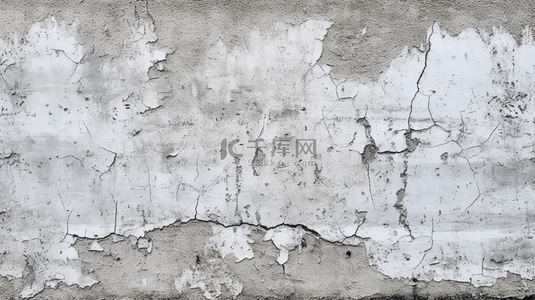 白色墙壁纹理背景背景图片_脱落的白色水泥墙