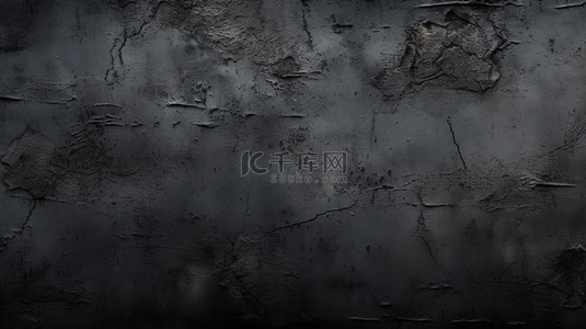 老旧的黑色背景。破旧的纹理。暗黑的壁纸。黑板。粉笔板。混凝土。
