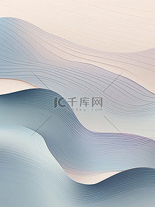 兰陵王壁纸手机背景图片_极简壁纸流畅的波浪线9
