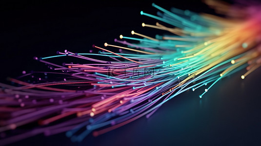 光纤网速速度网络背景6
