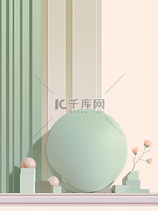 创意产品展示背景图片_淘宝电商产品展示3D展台创意设计背景