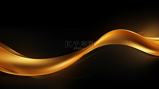 闪烁背景图片_优雅的奶油色背景配以金色曲线线条元素。闪烁光效果。3D现代概念。用于设计的矢量插图。