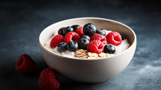 水果酸奶燕麦早餐减肥减脂代餐