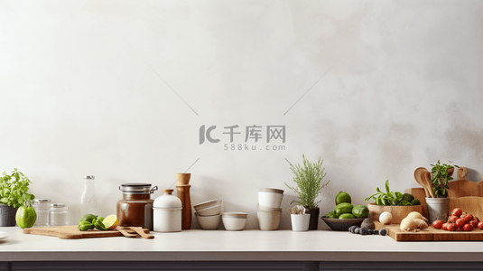 10设计背景图片_排放整齐有序的厨房家居设计图片10