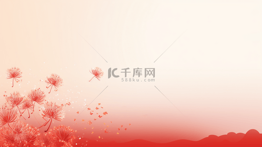 中国红春节喜庆节日背景14