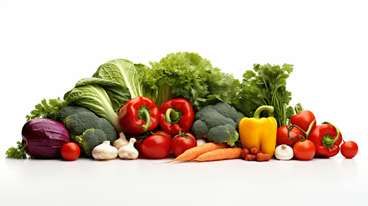 多种新鲜有机蔬菜