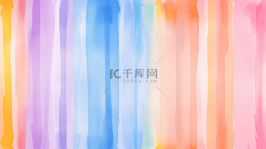 彩色刷子背景图片_用水彩笔触呈现的多彩组合