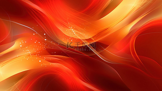 庆国庆节背景图片_闪亮的红色和金色闪闪发光的抽象背景9