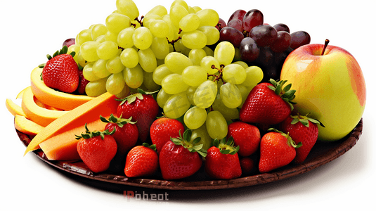 很多水果堆放在桌子上果蔬食物20