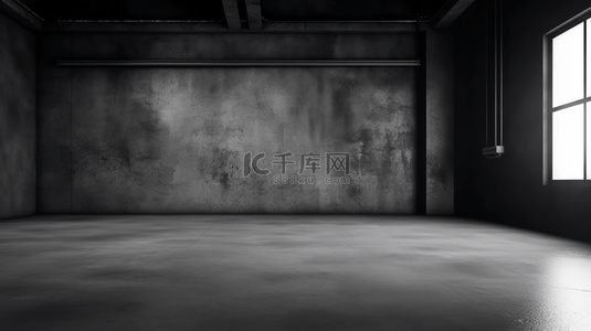 抽象的豪华模糊暗灰色和黑色渐变，用作展示产品的背景工作室墙壁。