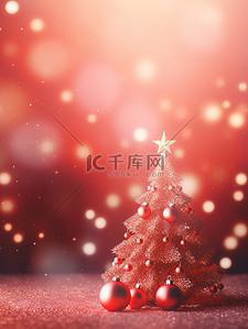 圣诞背景背景图片_节日气氛红色圣诞背景14
