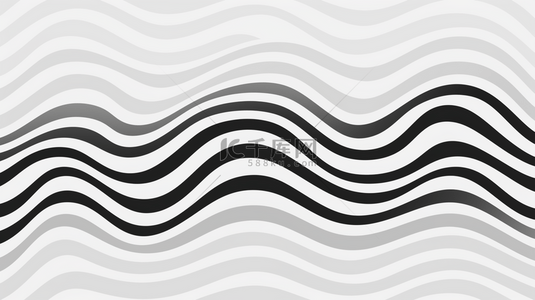 黑白复古背景背景图片_抽象多彩线条颜色技术线波背景