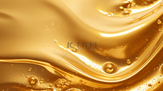流动的油背景图片_液态黄金滴套装